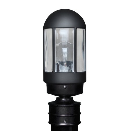 Besa Lighting Costaluz, 3151 Series Post, Black 1x75W Incandescent 315157-POST